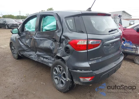 2021 Ford Ecosport S из США, поврежденный, VIN MAJ6S3FL9MC398472